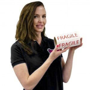 Fragile Label Roll