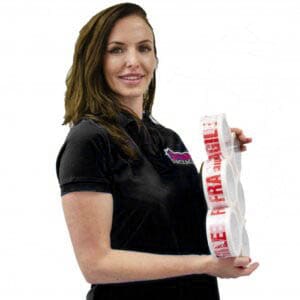 Fragile Tape X 6 Rolls Pack